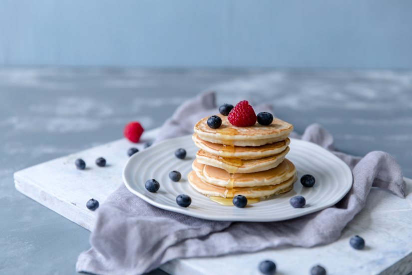 WHITE SPELT PANCAKES Recipe: Veggie