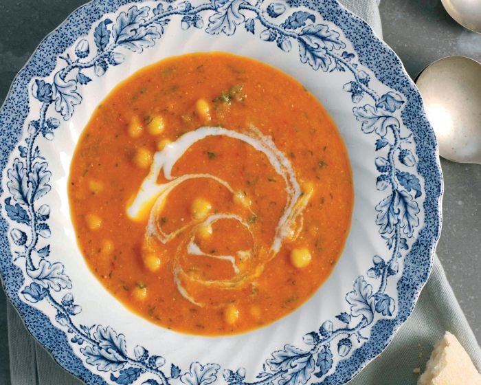 Spicy Red Lentil Soup Recipe: Veggie