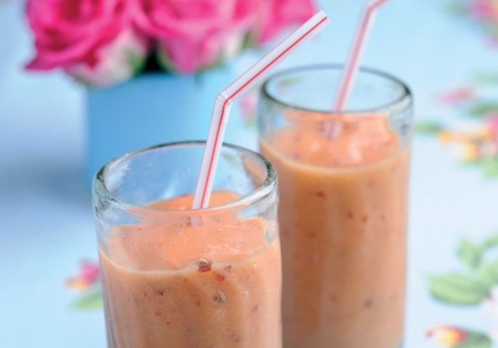 Strawberry Smoothie Recipe: Veggie