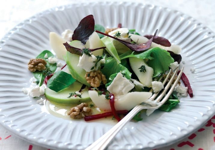 Summer Apple and Pear Salad Recipe: Veggie