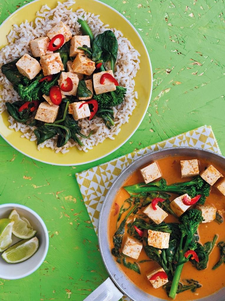 Thai Tofu Curry Vegetarian Recipe