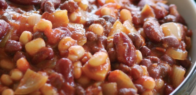 Three-bean Chilli Recipe: Veggie