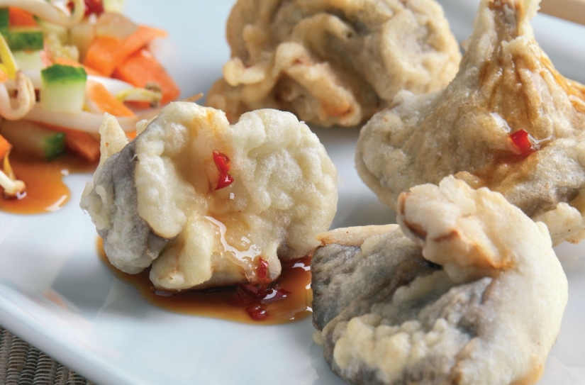 Trio of Mushroom Tempura Trio of Mushroom Tempura