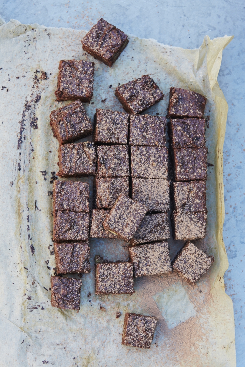 Natasha Corrett’s Gooey Vegan Chocolate Brownies