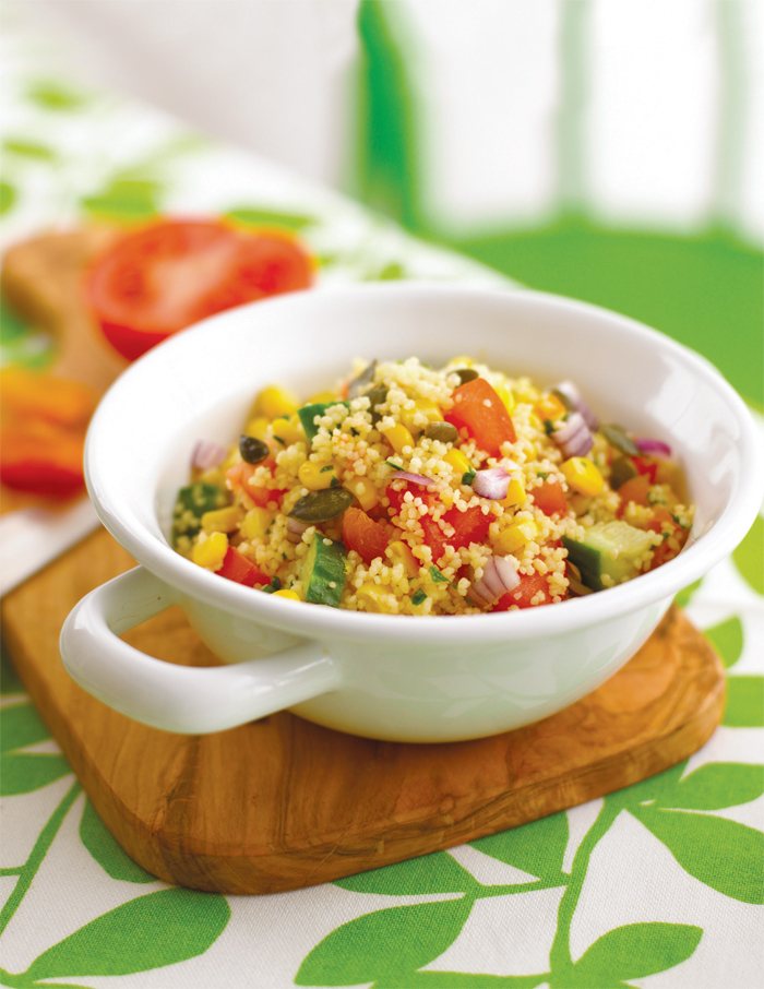 Easy Couscous Salad Recipe: Veggie