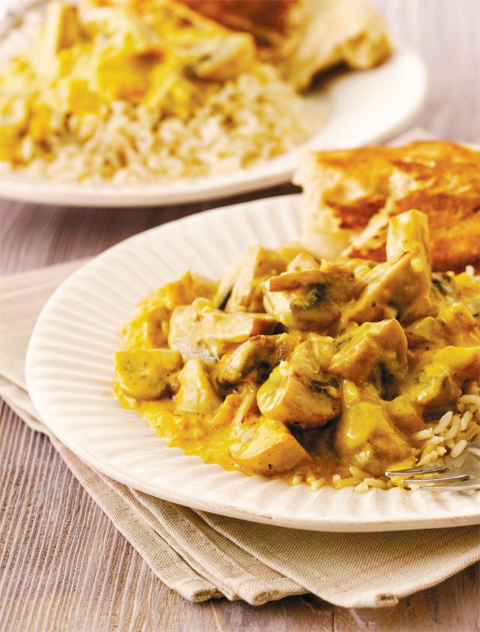 Mushroom Korma Recipe: Veggie