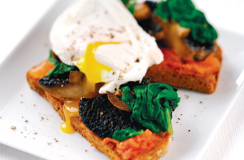 Tomato-rubbed Toast Recipe: Veggie