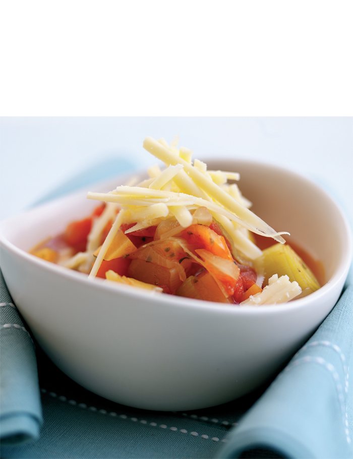 Chunky Vegetable Soup Recipe: Veggie