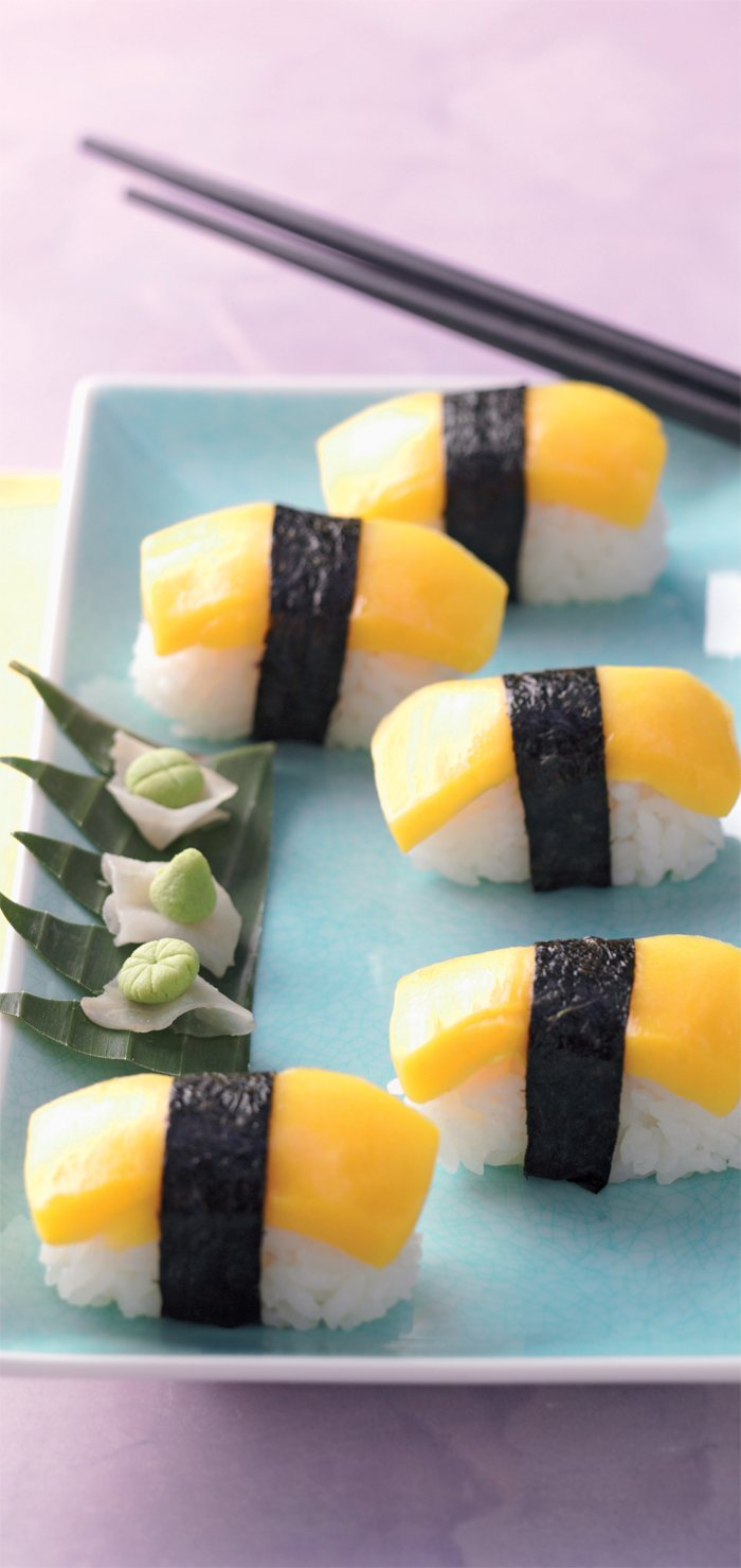 Sunshine Sushi Recipe: Veggie