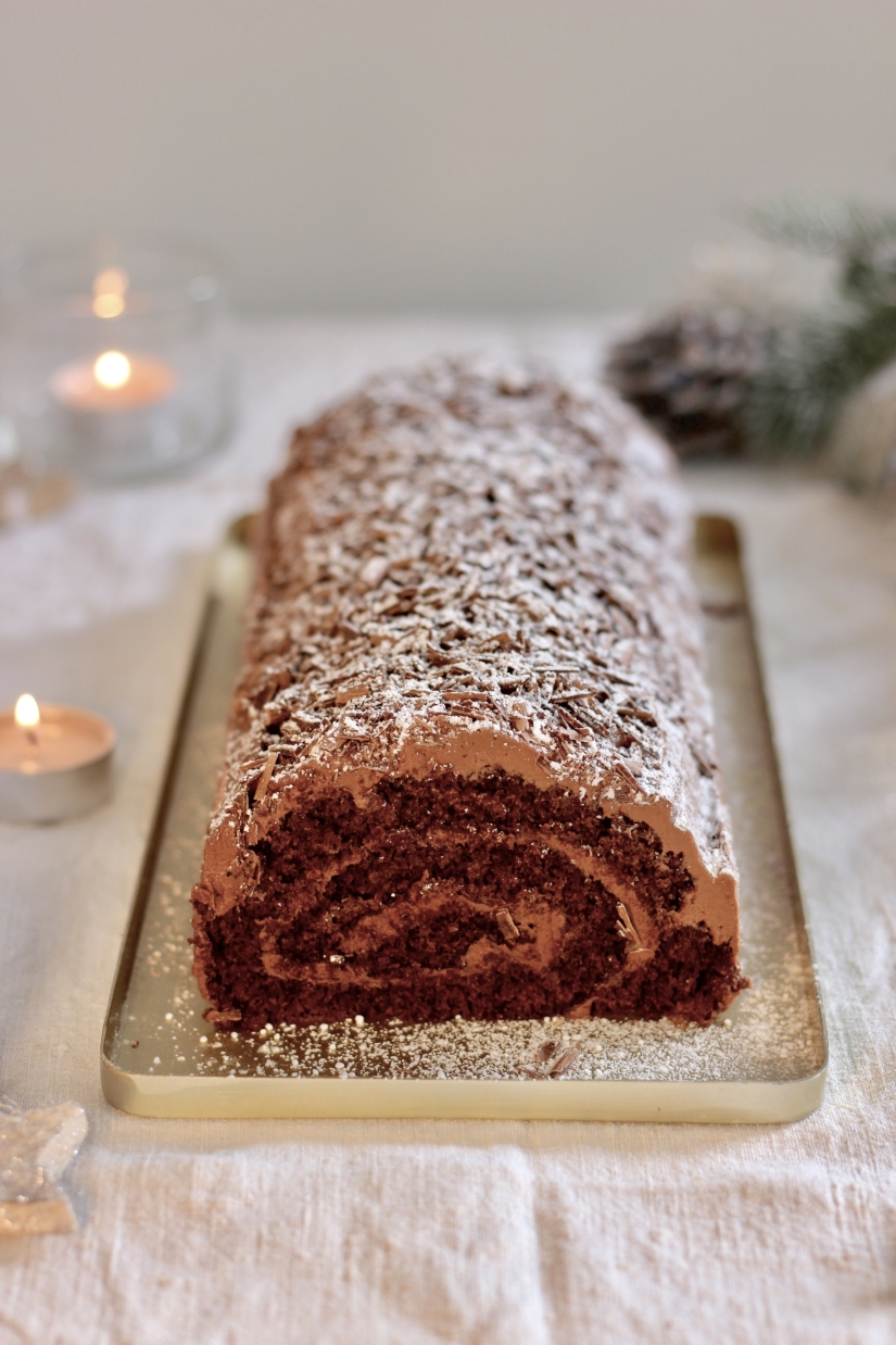 Vegan Yule Log