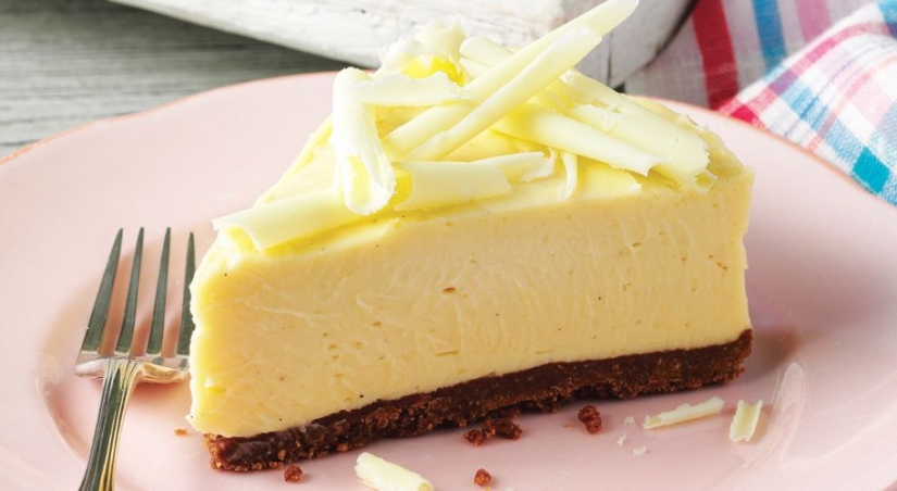 White Chocolate and Ginger Curd Cheesecake