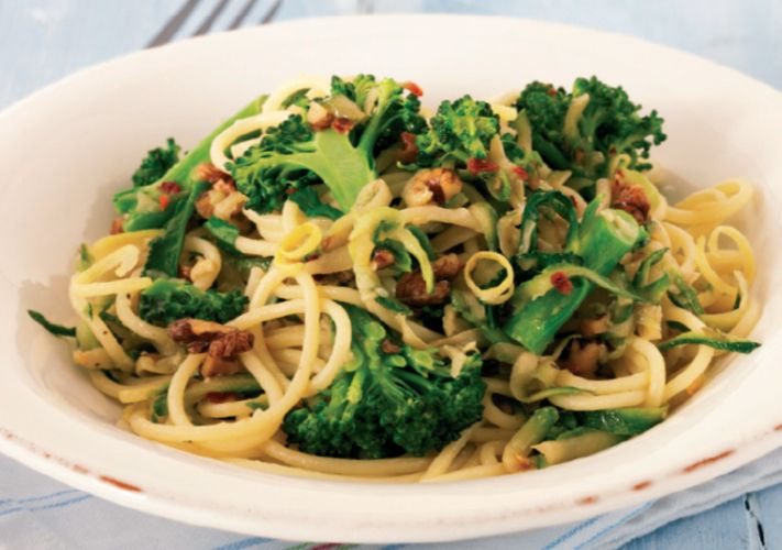Zesty Bellaverde and Courgette Spaghetti Recipe: Veggie