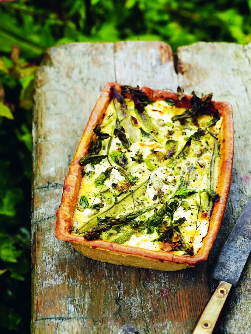 A Tart for May Recipe: Veggie