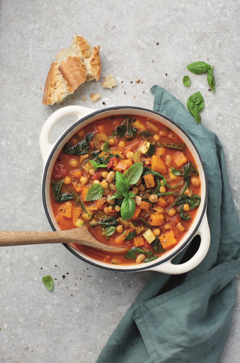 One-pot Minestrone Recipe: Veggie