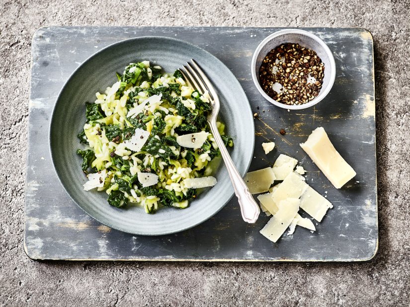 All-the-Greens Risotto Recipe: Veggie