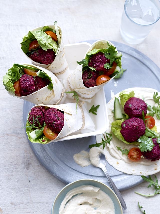 BEETROOT FALAFELS