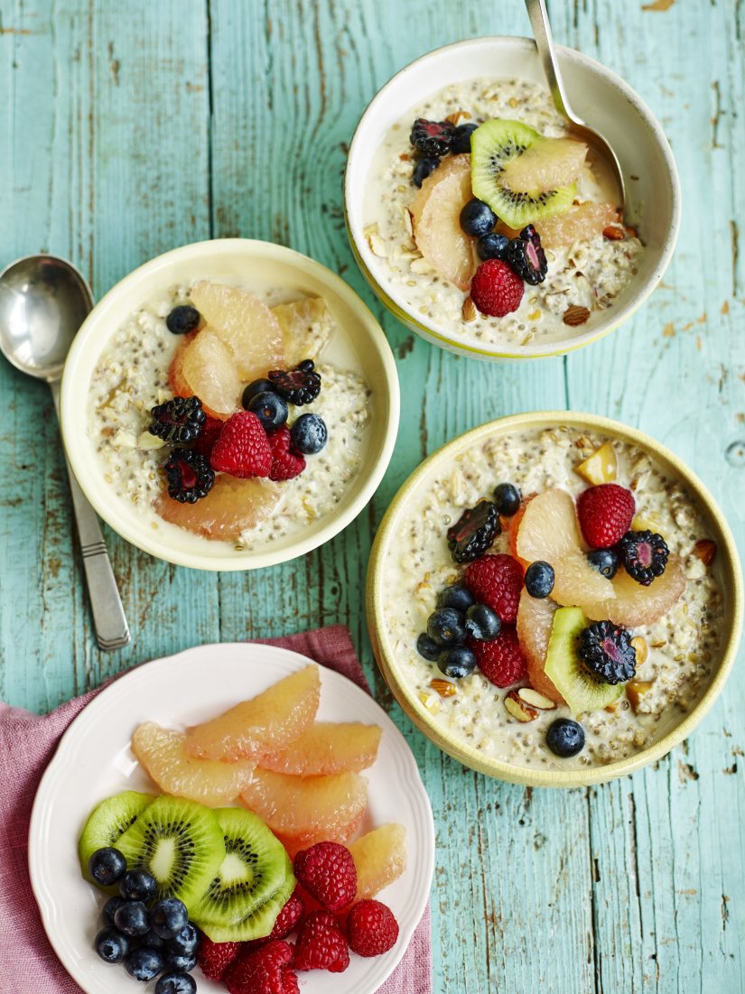 Gizzi Erskine’s Florida Grapefruit Sunny Bircher Muesli Recipe: Veggie