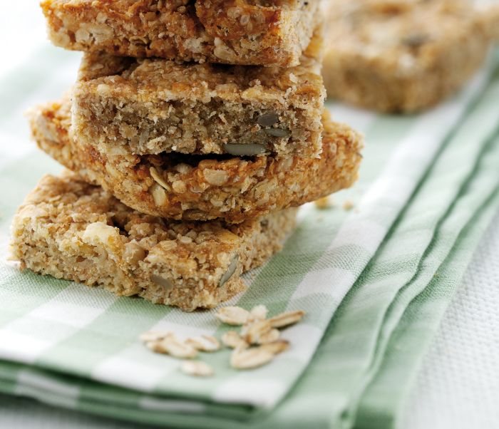 Cheese and Oat Slices Recipe: Veggie