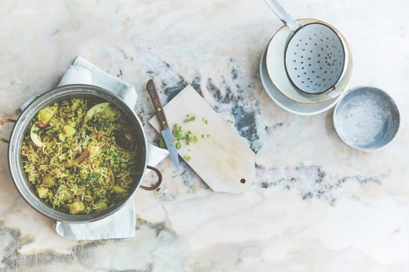 Cyrus Todiwala’s Green Palav Recipe: Veggie