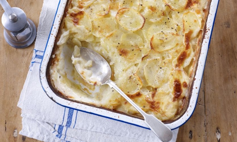 Oak-smoked Garlic Dauphinoise