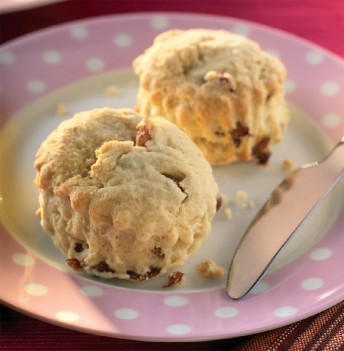 Quick Fruity Scones Recipe: Veggie