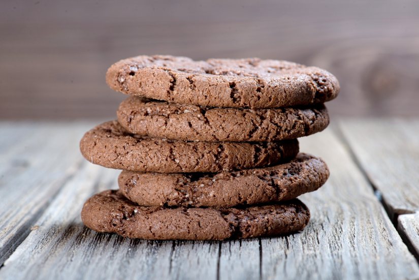Double chocolate cookies Recipe: Veggie