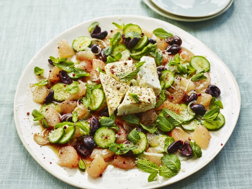 Gizzi Erskine’s Florida Grapefruit, Mint and Feta Salad Recipe: Veggie