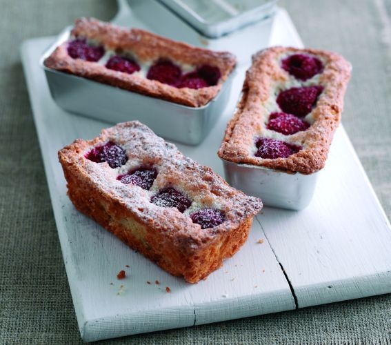 Coconut Raspberry Friands