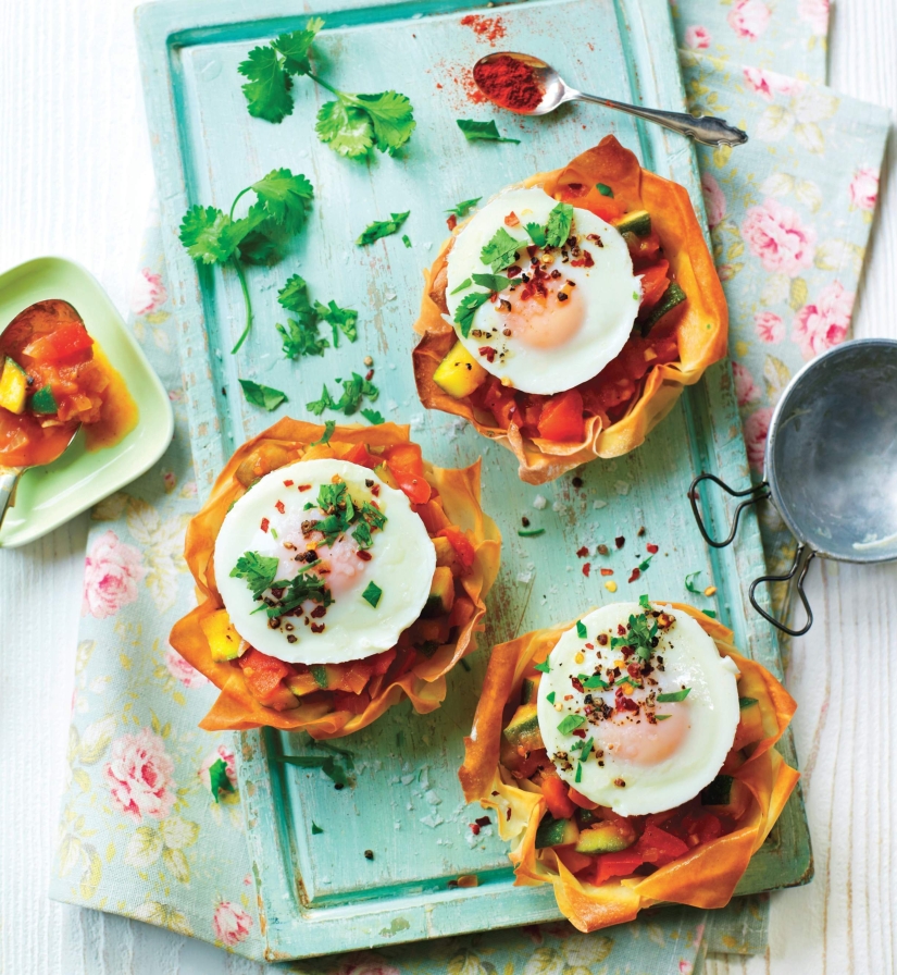 Huevos Rancheros Tarts