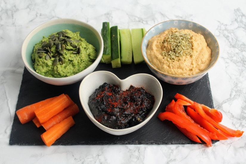 Hummus 3 Ways