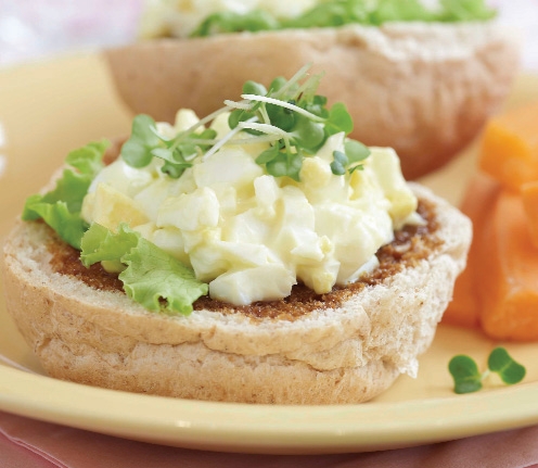 Easy Egg Mayo and Marmite with Cress Easy Egg Mayo and Marmite with Cress