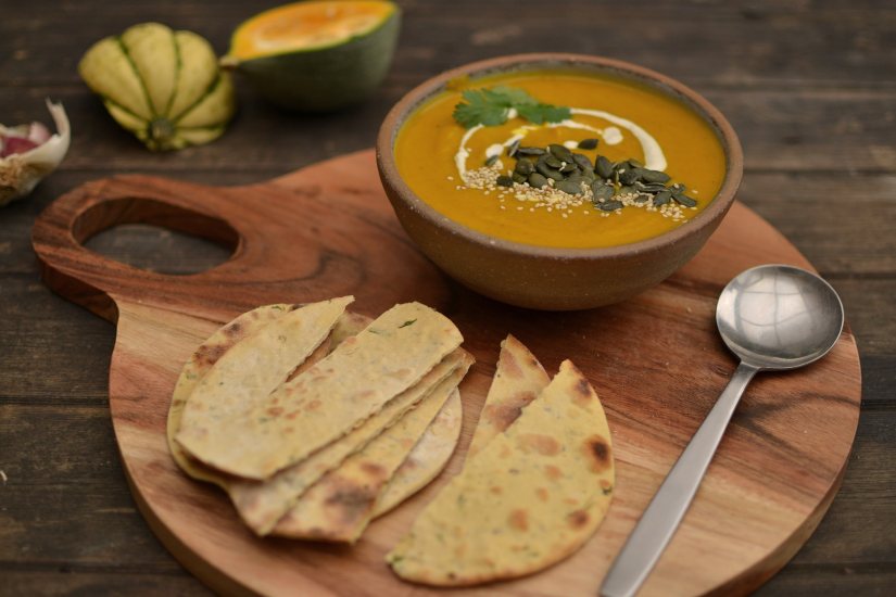 Immune Boosting Turmeric & Autumn Squash Soup Recipe: Veggie