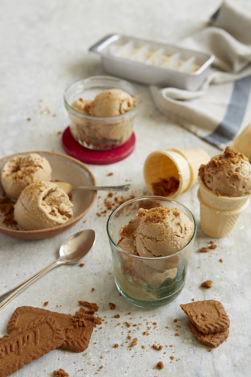 Biscoff Ice Cream Recipe: Veggie