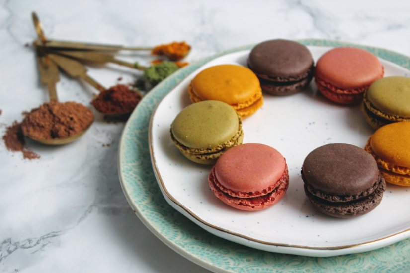 Superfood Macarons Recipe: Veggie