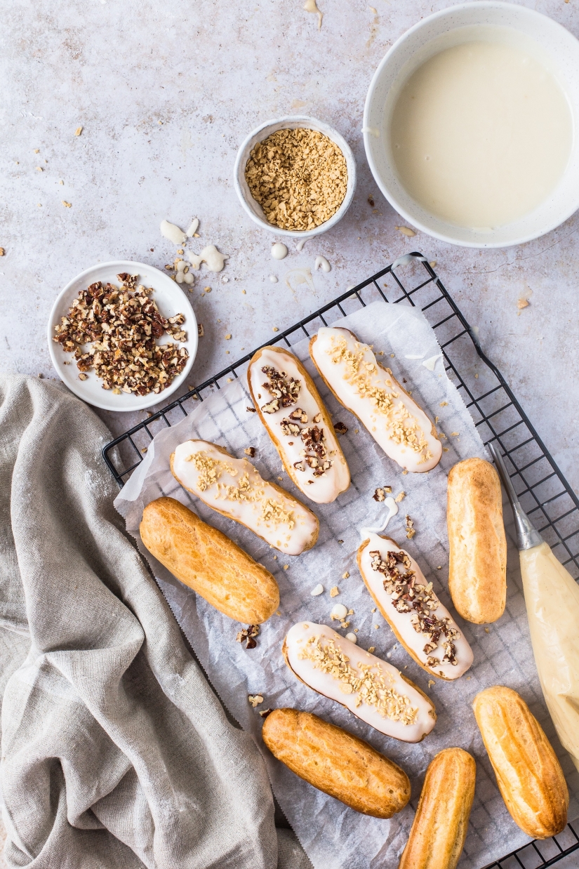 Emma Duckworth’s Maple Eclairs Emma Duckworth’s Maple Eclairs