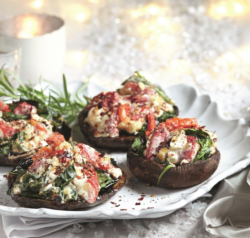 Stuffed Portobello Mushrooms