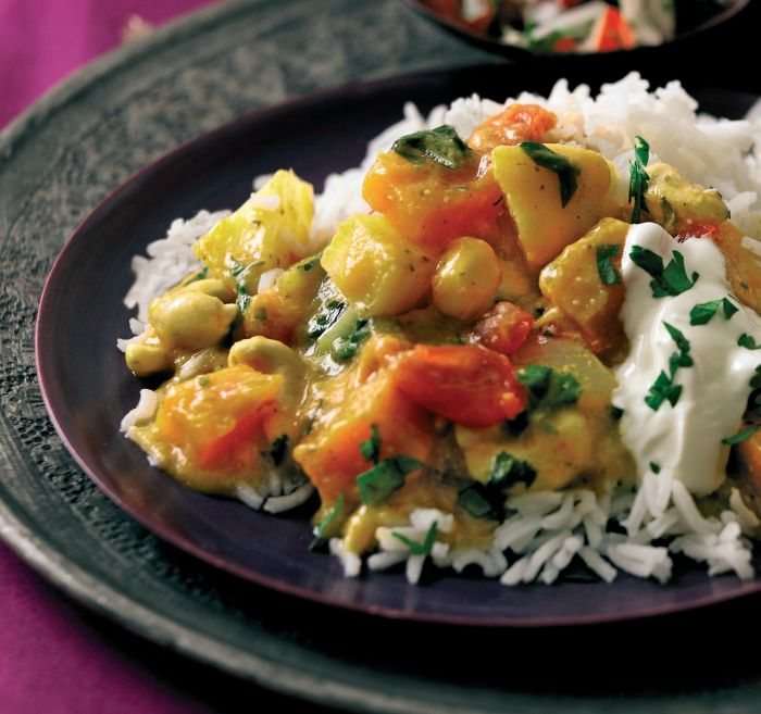 Phil Vickery’s Squash and Potato Korma Recipe: Veggie