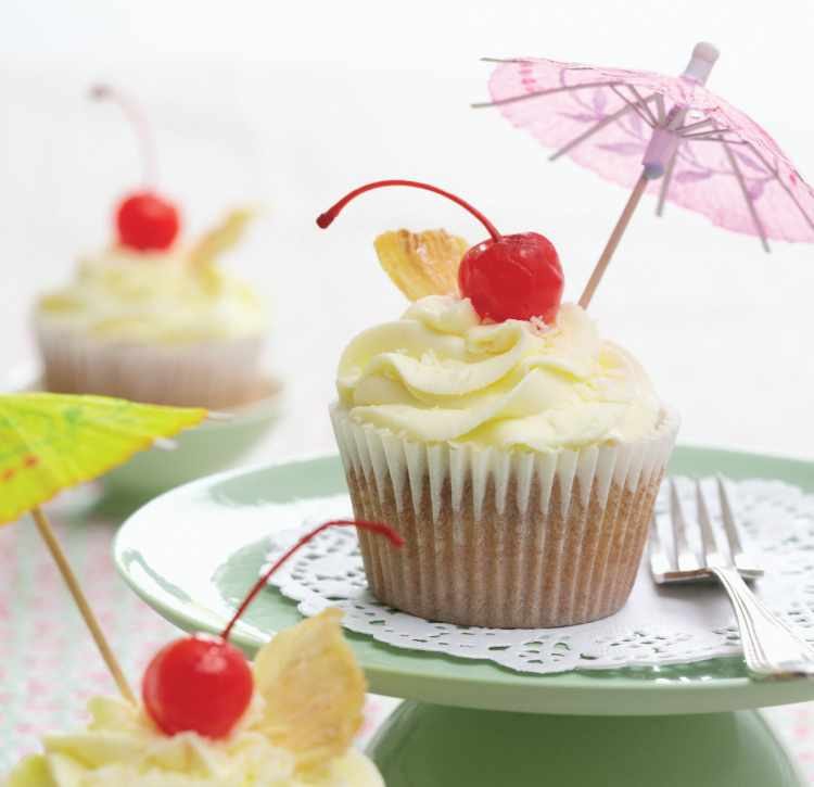 Pina Colada Cupcakes Recipe: Veggie