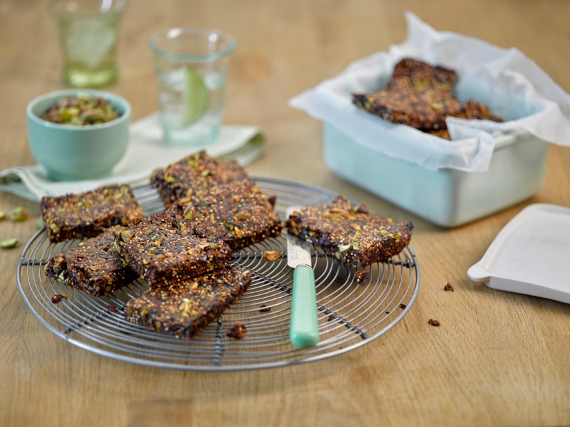 Pistachio and Quinoa Bites