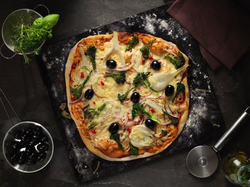 Vegetable Pizza Recipe: Veggie