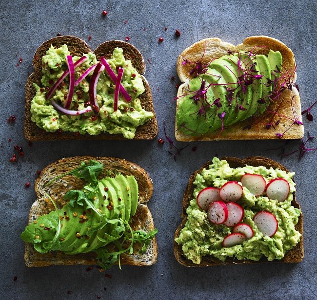 Smashed Avocado and Lime Toasts Recipe: Veggie