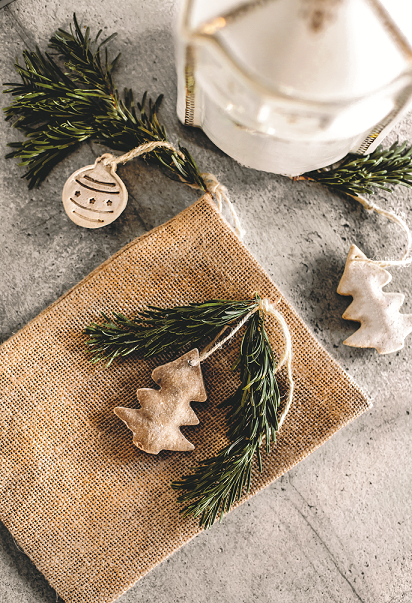 Salt Dough Christmas Decorations Recipe: Veggie