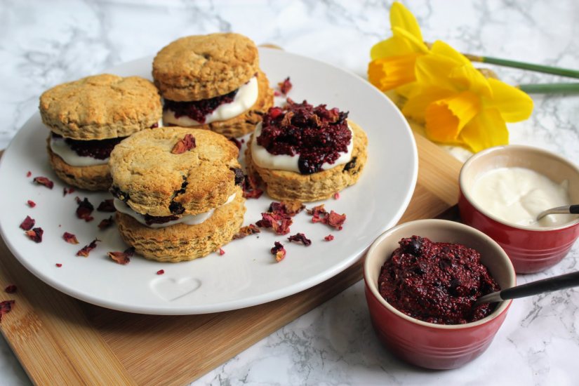 Free-From Scones for Wimbledon Recipe: Veggie