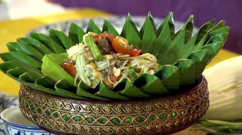 Som Tam (Green Papaya Salad) Recipe: Veggie