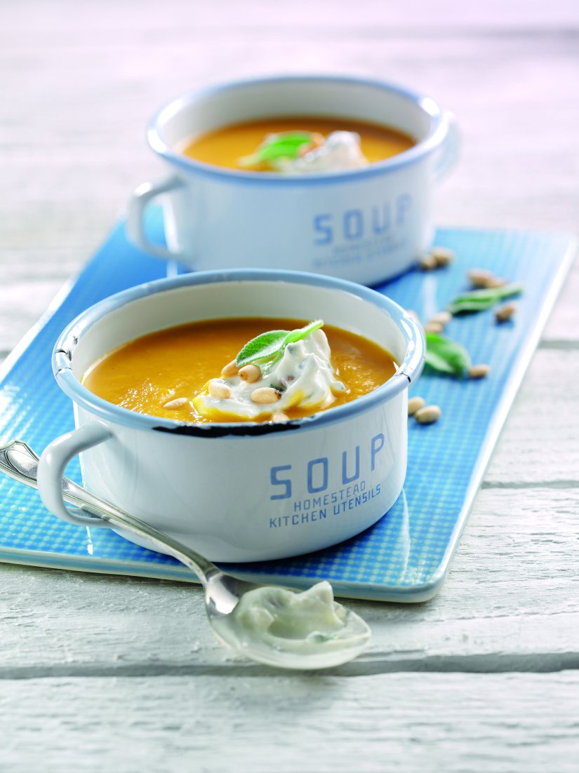 Honey Roasted Butternut Squash Soup Recipe: Veggie