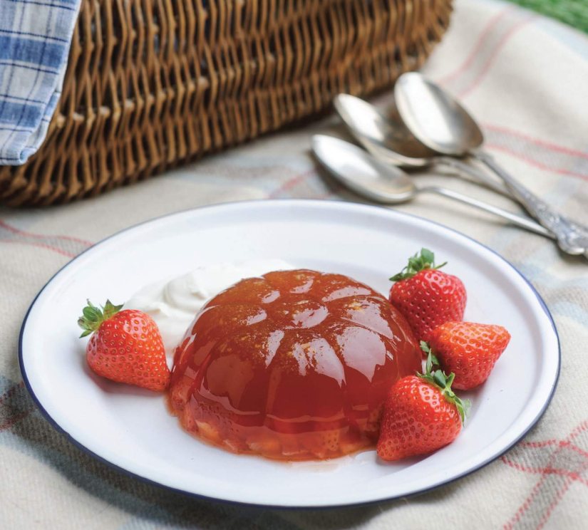 Strawberry and Pimm’s Jellies Recipe: Veggie