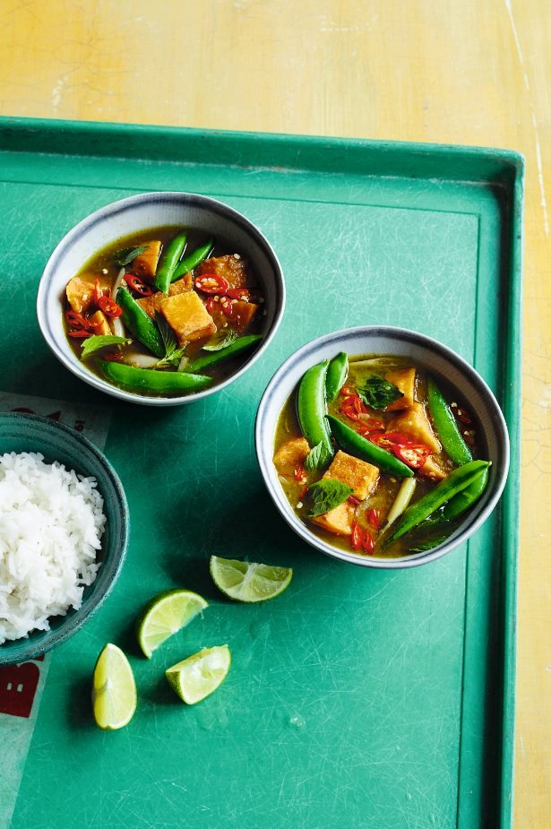 Thai Green Sweet Potato Curry Recipe: Veggie