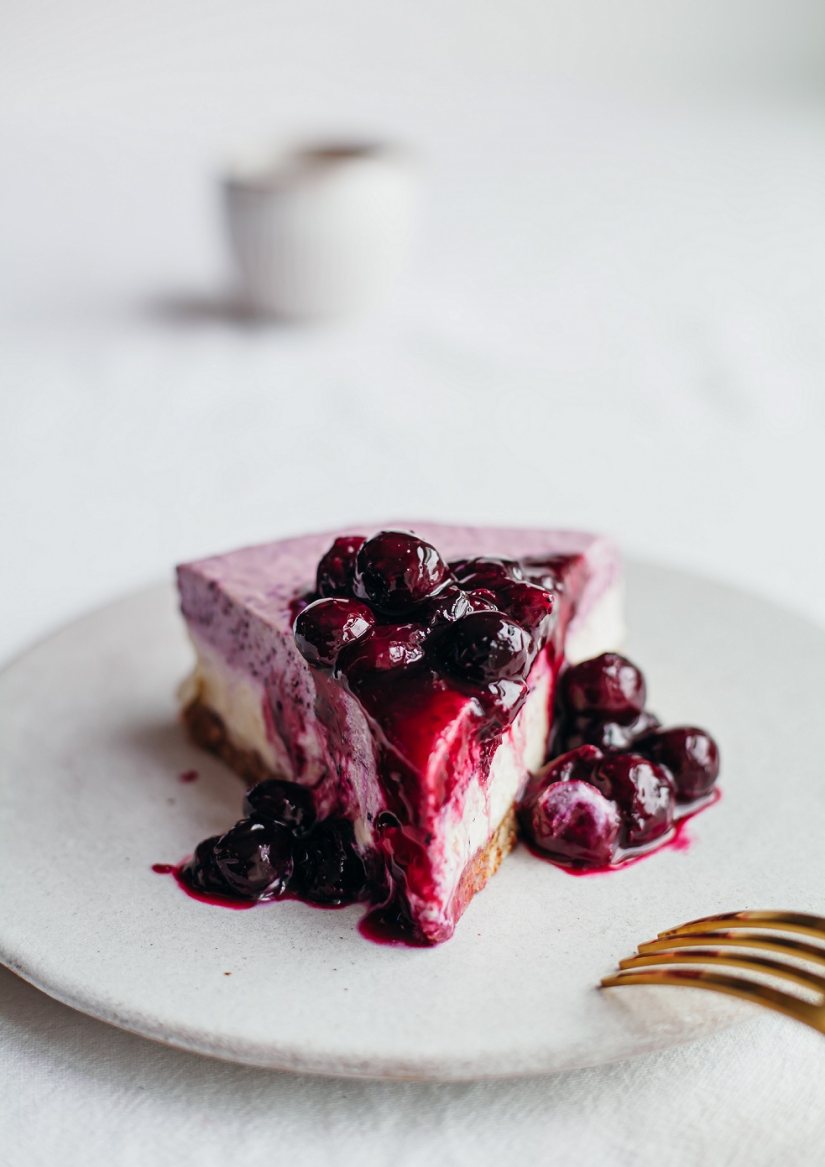 No-bake Blueberry Cheesecake Recipe: Veggie