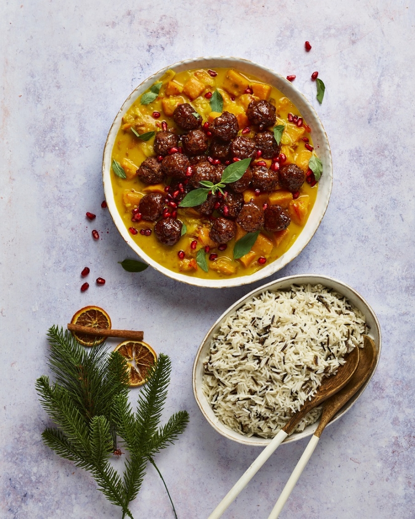 Meatless Christmas Curry