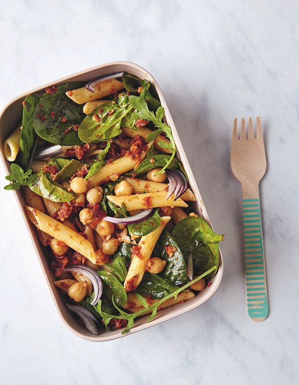 Lunch Box Pasta Salad Recipe: Veggie
